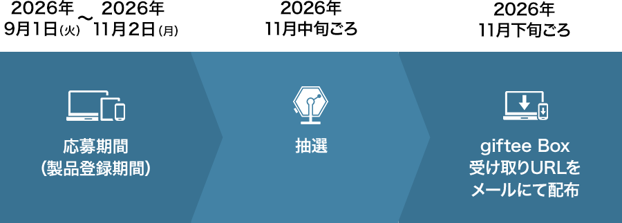 キャンペーンスケジュール